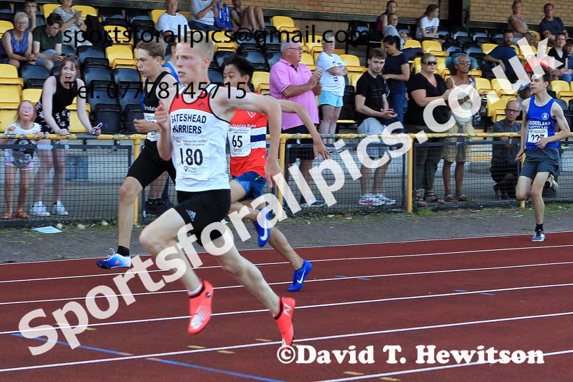 200 metres, 2022 NEGP Monkton No. 6, Wednesday, Aug. 10th. Photo: David T. Hewitson/Sports for All Pics
